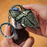 2 Packs Millennium Falcon Metal Bottle Opener