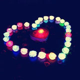4 Pcs Colorful Changing LED Rose
