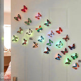 10 Pcs Romantic Magic LED Butterfly