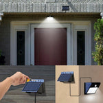 ALL-NEW Solar Powered Motion Sensor Light (W\/ Detachable Solar Panel)