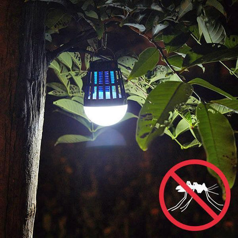 USB Chargeable Solar Electric Mosquito Killer Lantern