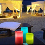 Color Changing LED Candle Set with Remote Control - No flames, no fumes no waxy mess!
